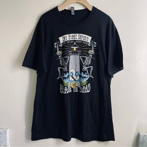 Grateful Dead Brass Is Dead Lighthouse Graphic Tee Nantucket Black XL